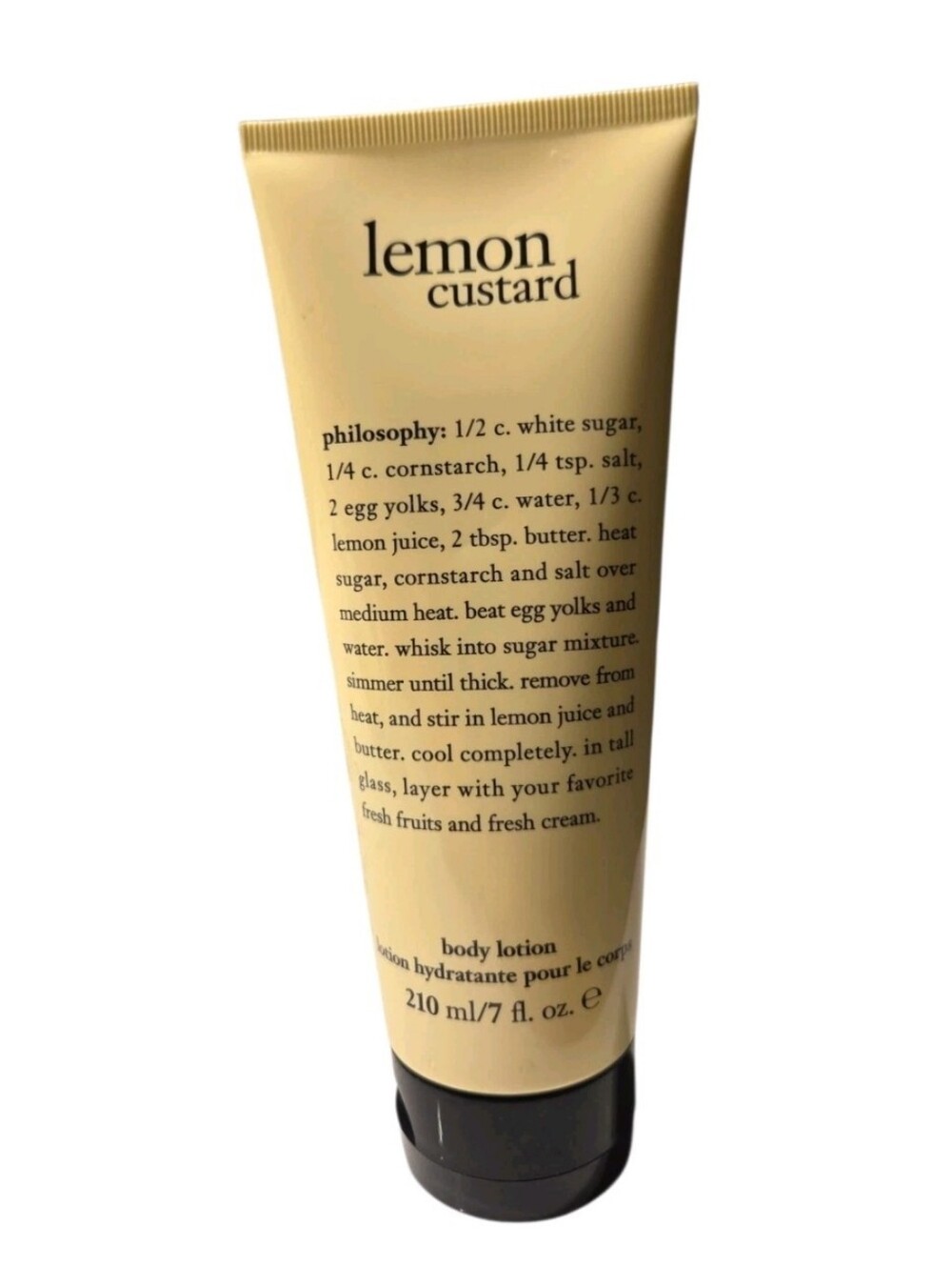 Philosophy Lemon Custard Body Lotion 7 fl oz New & Factory Sealed